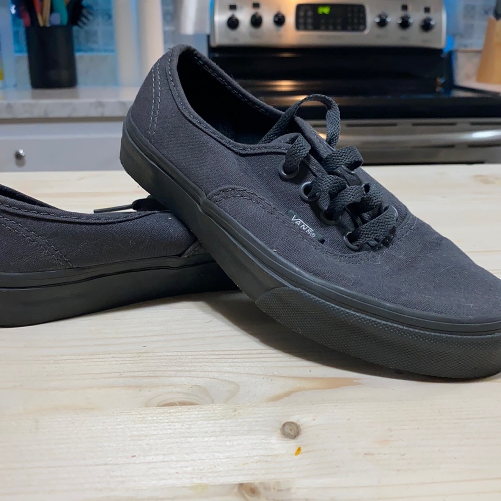 Vans charcoal gray